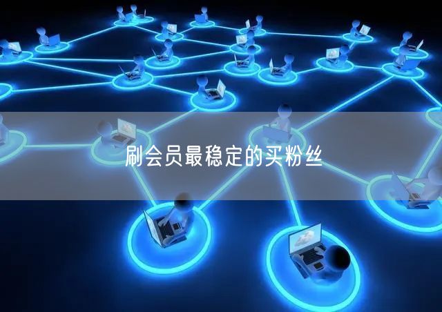 刷会员最稳定的买粉丝