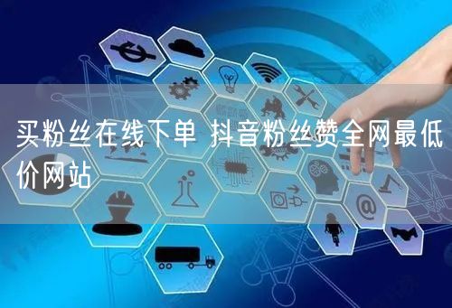 买粉丝在线下单 抖音粉丝赞全网最低价网站